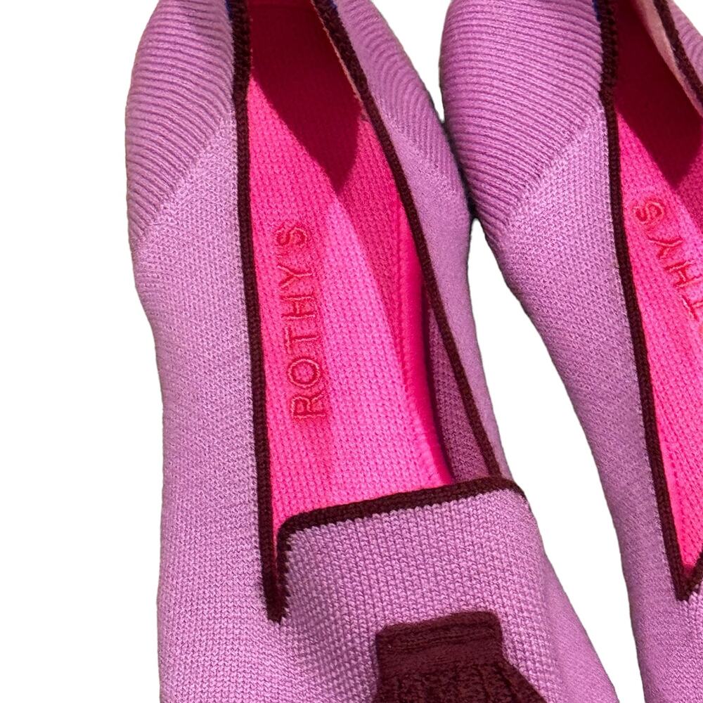 Rothy's Limited Edition The Merino Wool Tassel Slip On Loafer Size 9 NWOB - Picture 8 of 10